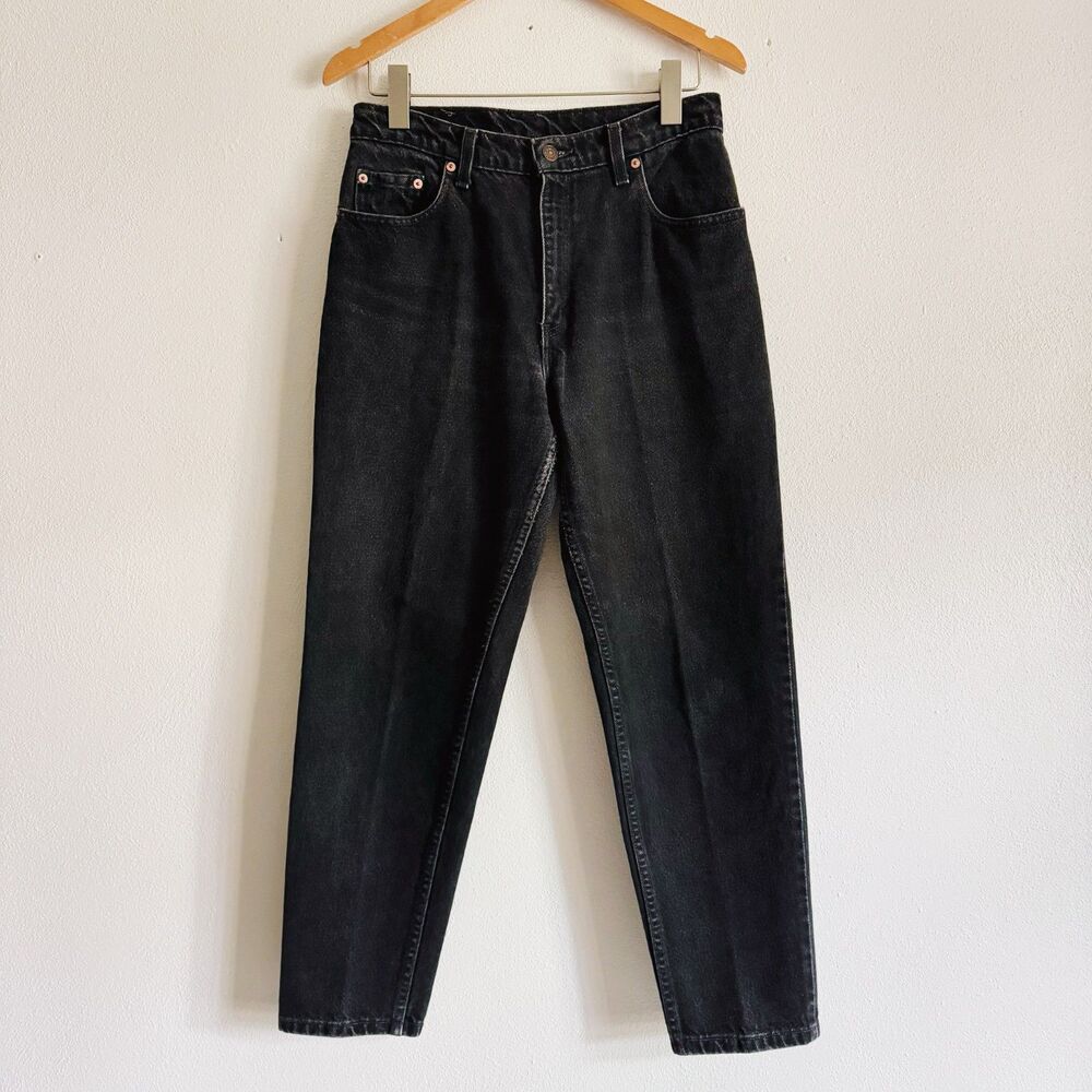 90s vintage black Levi's jeans